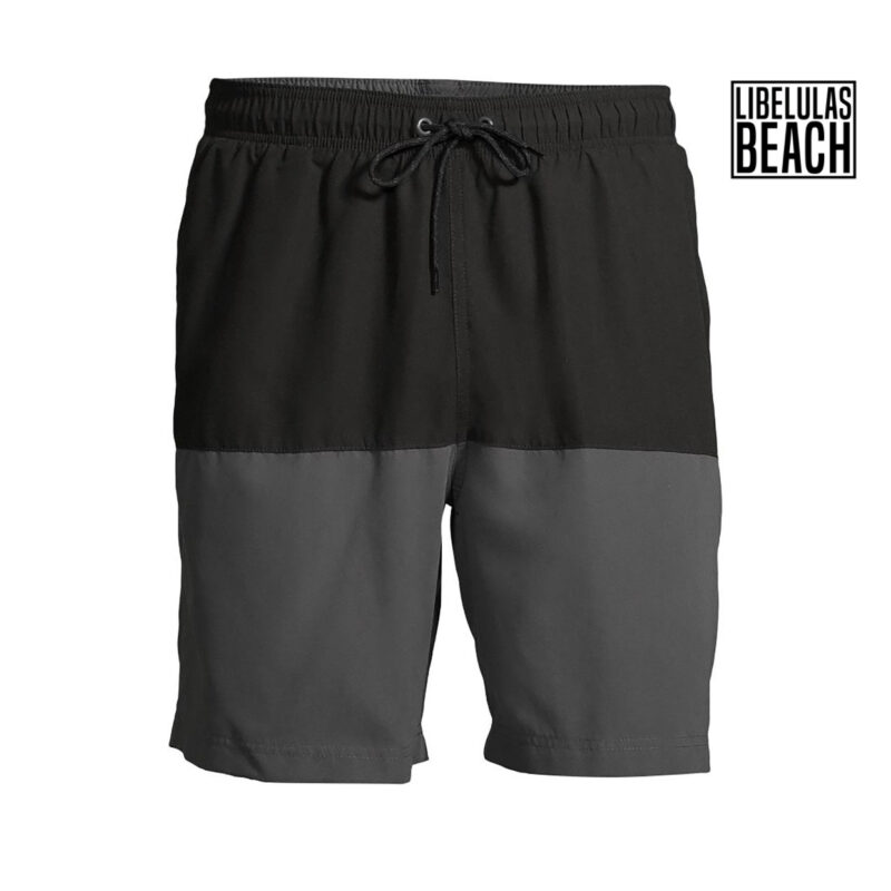 Black Gray Shorts